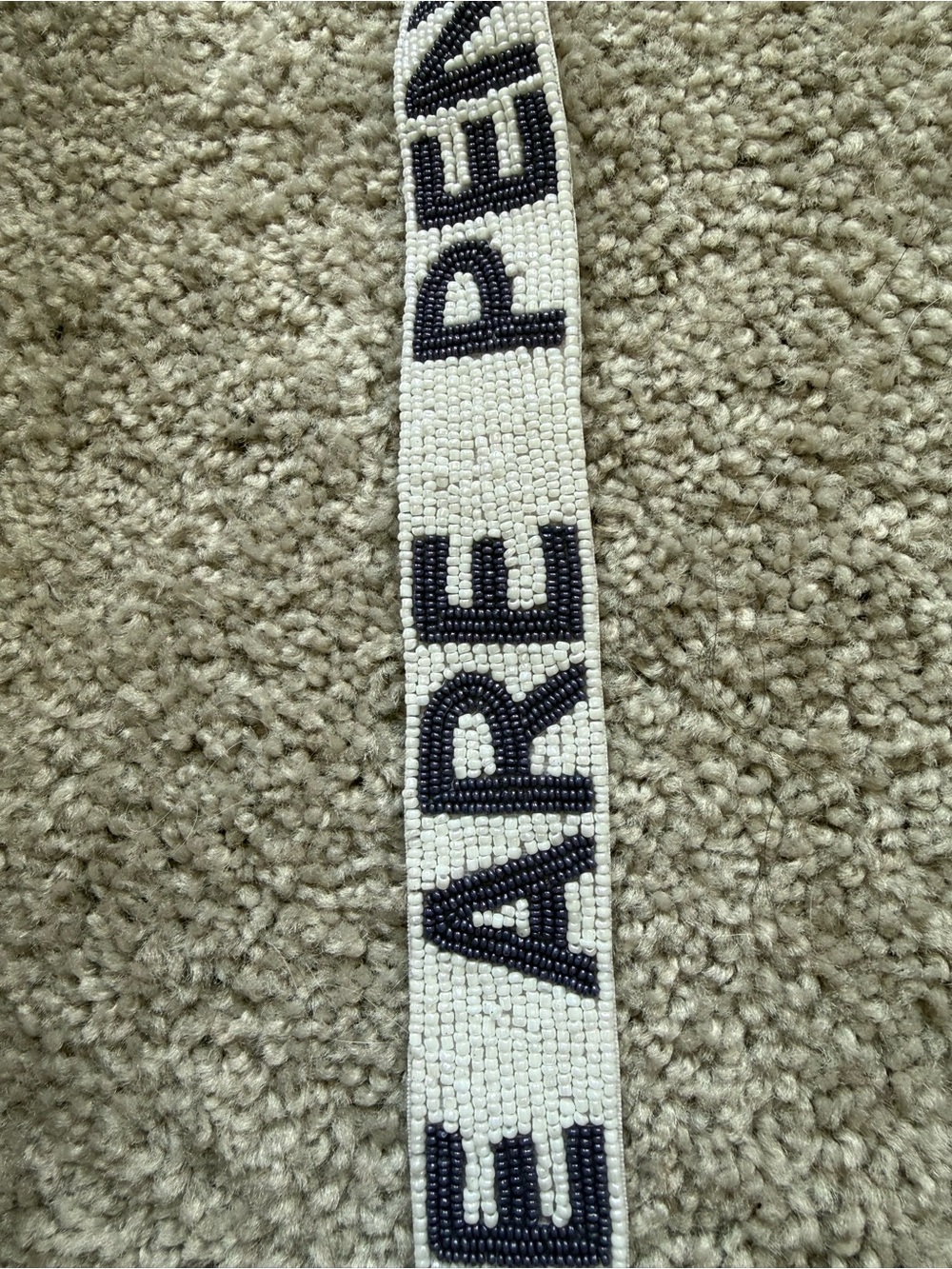 Penn State 'We Are Penn State' White Beaded Purse Strap - Picture 5 of 5
